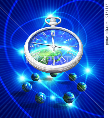Earth clock / 11: 59 minutes 9175137