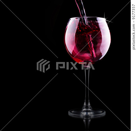 glass of red splashing wine glass of red splashing wine 9177357
