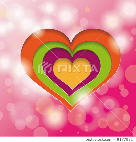Heart Hole Valentines Card Heart Hole Valentines Card 9177981