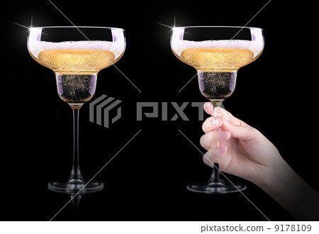 hand making toast with champagne glass hand making toast with champagne glass 9178109