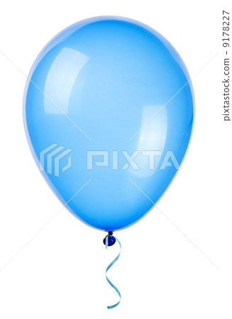 flying balloon isolated 9178227