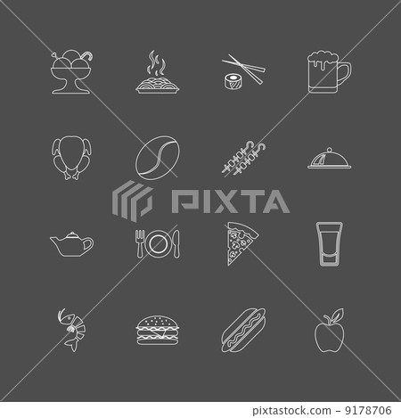 Food icons 9178706