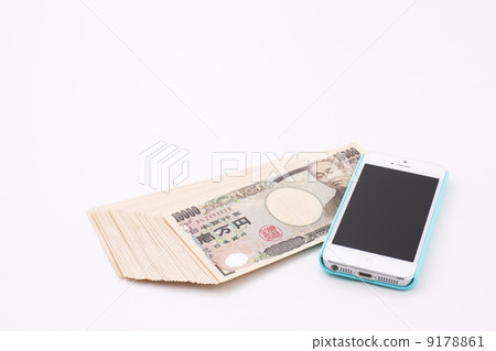 錢和智能手機 9178861