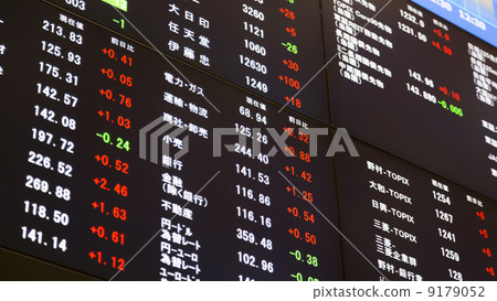 股票價格板（經濟形象）2013年12月 9179052