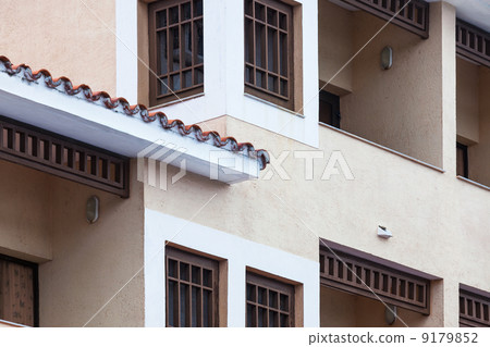 windows and balconies windows and balconies 9179852