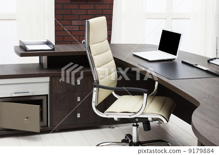 laptop on desk laptop on desk 9179884
