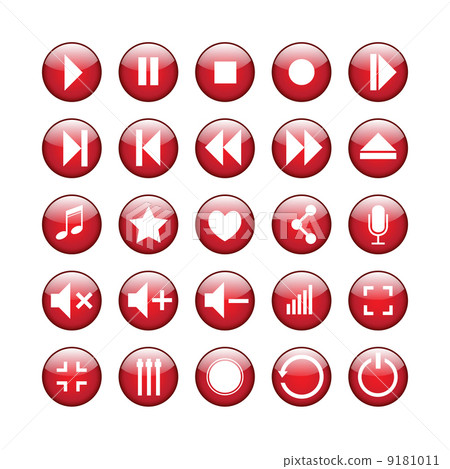 Media Button set 9181011