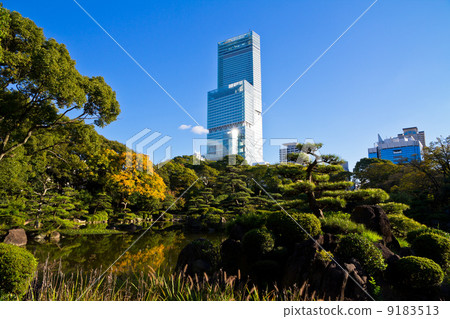 Abeno Harukas and Japanese Garden Abeno Harukas and Japanese Garden 9183513