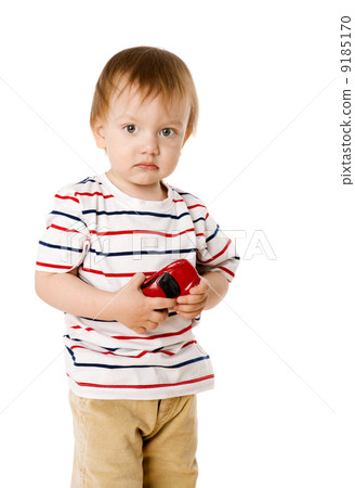 Boy holding toy Boy holding toy 9185170