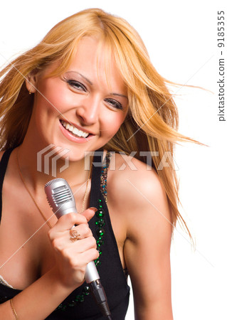 girl singing girl singing 9185355