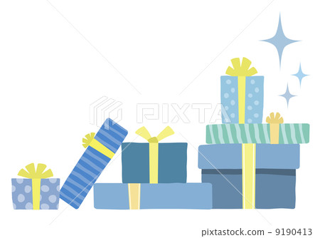 Present Blue 9190413