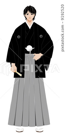 有頂飾的外套hakama hakama 9192520