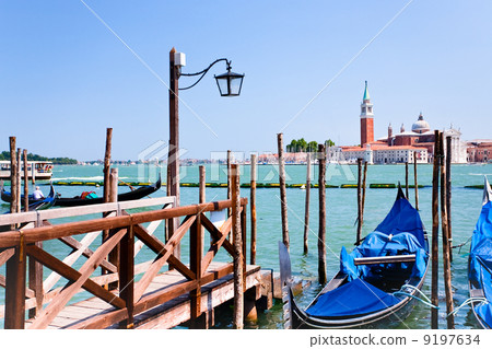 pier on San Marco Canal, Venice, Italy 9197634