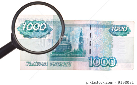 loupe zooms banknote loupe zooms banknote 9198081