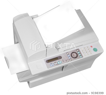 ffice multifunction device isolated on white ffice multifunction device isolated on white 9198399