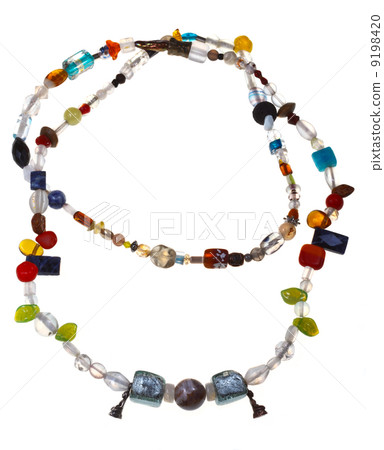 necklace from mineral and figurines of Buddha 9198420