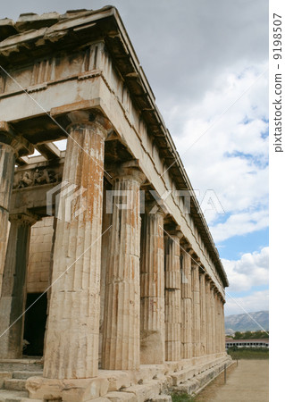 colonnade of Temple of Hephaestus in Athens colonnade of Temple of Hephaestus in Athens 9198507