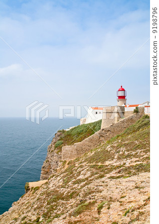 red lighthouse on red lighthouse on 9198796