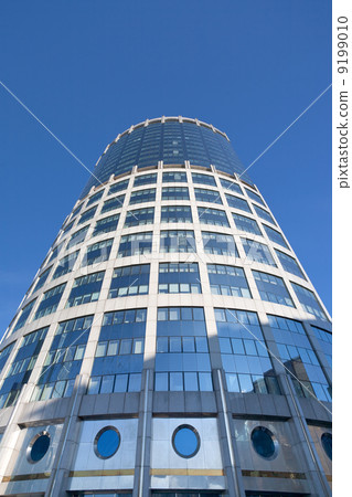 view on high office building view on high office building 9199010