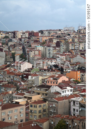 view on roofs onf buildings 9199147