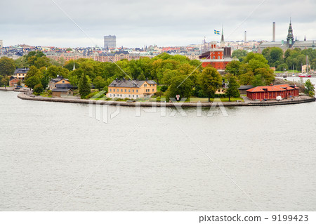 Kastelle castle on Kastellholmen island, Stockholm Kastelle castle on Kastellholmen island, Stockholm 9199423