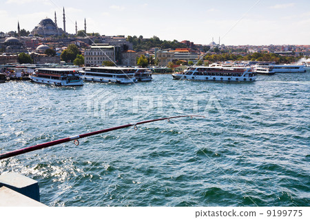 fishing in Bosphorus, Istanbul, 9199775