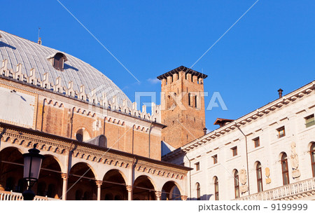 wall of palazzo della ragione in Padua 9199999