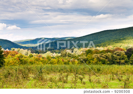 panorama of caucasian mountains 9200308