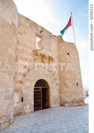 The Aqaba Flagpole under medieval Mamluks fort The Aqaba Flagpole under medieval Mamluks fort 9200313