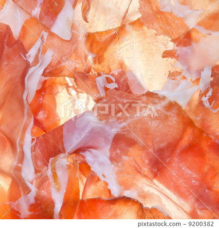 background from sliced ham Prosciutto di Parma 9200382