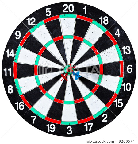 dart board with three arrows dart board with three arrows 9200574