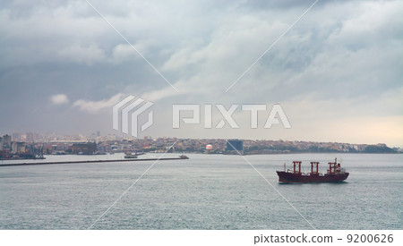 ship in Bosporus gulf ship in Bosporus gulf 9200626