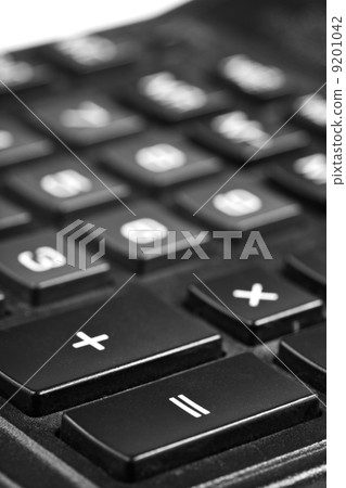 black calculator close-up black calculator close-up 9201042
