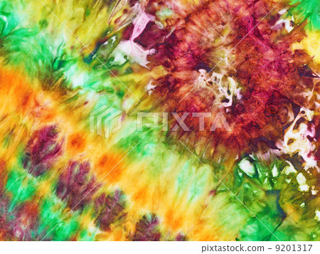 abstract pattern of cold painted batik 9201317