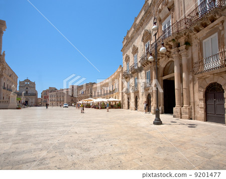 baroque style Piazza Duomo in Syracuse baroque style Piazza Duomo in Syracuse 9201477
