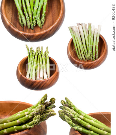 fresh green asparagus 9201488