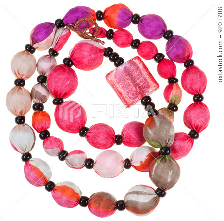 handmade silk women necklace 9201708