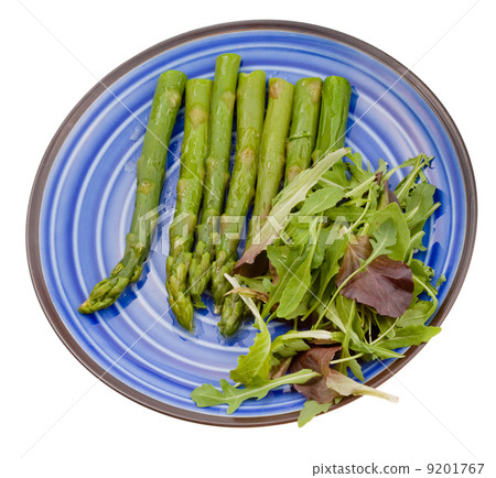 boiled green asparagus 9201767