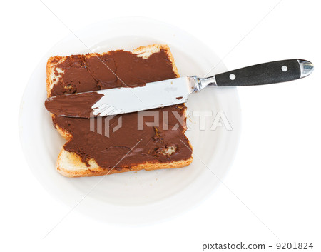 sweet sandwich - toast with chocolate spread sweet sandwich - toast with chocolate spread 9201824