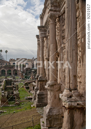 column of Arch Septimius Severus 9201917