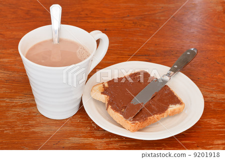 sweet sandwich - toast with chocolate spread sweet sandwich - toast with chocolate spread 9201918