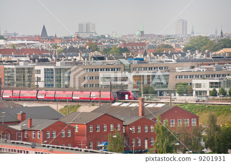 view on Copenhagen in autumn day 9201931