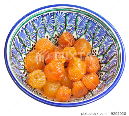 dried Russet apple in traditional bowl 9202038