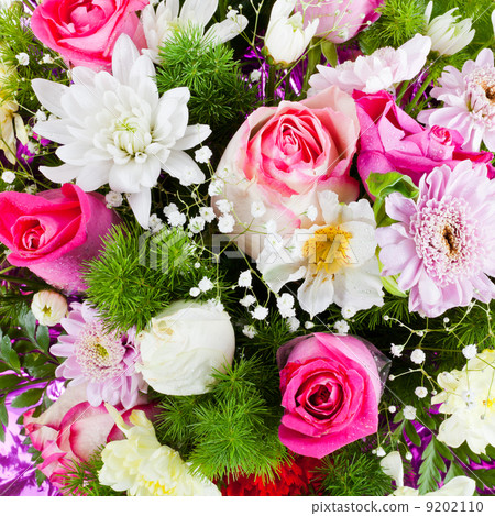 flower bouquet from chrysanths and roses flower bouquet from chrysanths and roses 9202110