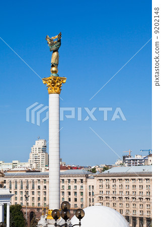 Monument to Berehynia on Kiev's Maidan 9202148