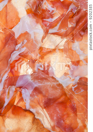 background from sliced ham Prosciutto di Parma 9202385