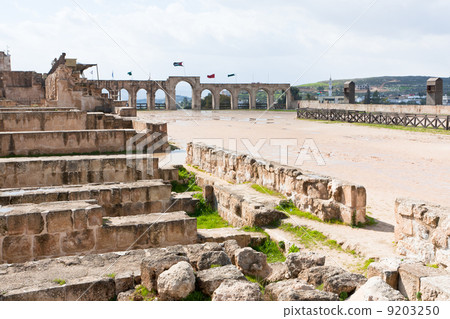 circus hippodrome in Greco-Roman city of Gerasa Jerash 9203250