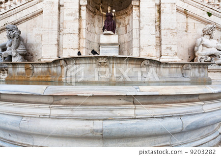 Fontana della Dea Roma on Capitoline Hill, Rome Fontana della Dea Roma on Capitoline Hill, Rome 9203282