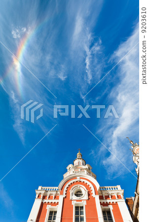 Zaikonospassky monastery in Moscow Zaikonospassky monastery in Moscow 9203610