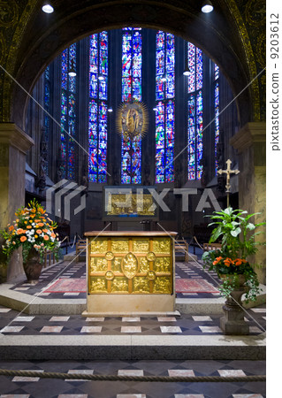 Pala d'Oro - fragment of gold altar in Aachen cathedral Pala d'Oro - fragment of gold altar in Aachen cathedral 9203612